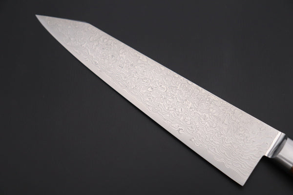 Kagayaki Kiritsuke JCK Original Kagayaki Grand Canyon R-2 White & Silver Damascus Series GCYU-35 Kiritsuke Gyuto 200mmmm (7.8 Inch)