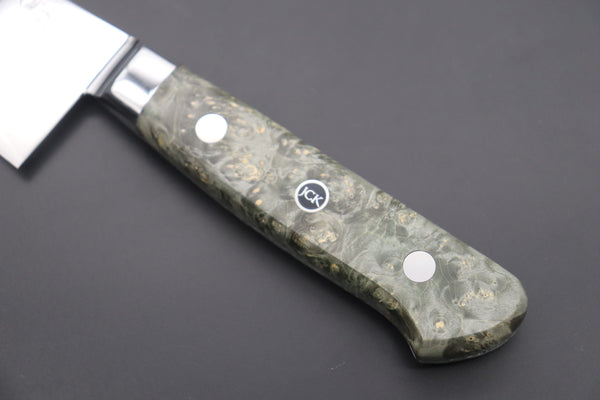 Kagayaki Kiritsuke JCK Original Kagayaki NOVEL- Limited Edition Custom R-2 SUNSHINE Series KNLTD-118 Kiritsuke-Gyuto 200mm (7.8 inch)