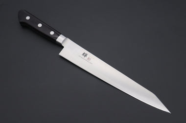 Kagayaki Sujihiki KG-9KES Kiritsuke-Sujihiki 240mm (9.4 inch) / ES (Extra Sharpness) / Right Handed JCK Original Kagayaki Basic Series KG-9KES Kiritsuke Sujihiki 240mm (9.4 Inch, Special Order Made, Kiritsuke Blade Version)