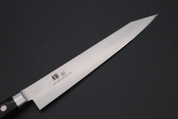 Kagayaki Sujihiki KG-9KES Kiritsuke-Sujihiki 240mm (9.4 inch) / ES (Extra Sharpness) / Right Handed JCK Original Kagayaki Basic Series KG-9KES Kiritsuke Sujihiki 240mm (9.4 Inch, Special Order Made, Kiritsuke Blade Version)