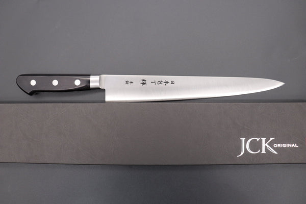 Kagayaki Sujihiki JCK Original Kagayaki CarboNext Series Sujihiki (240mm to 300mm, 3 sizes)