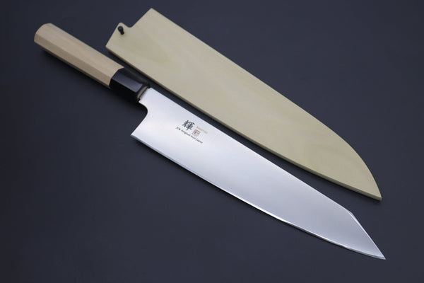 Kagayaki Wa Gyuto KV-8LKES Kiritsuke Gyuto270mm(10.6inch) / ES (Extra Sharpness) / Right Handed JCK Original Kagayaki Basic WA Series VG-10 Kiritsuke Gyuto (210mm to 270mm, 3 sizes)
