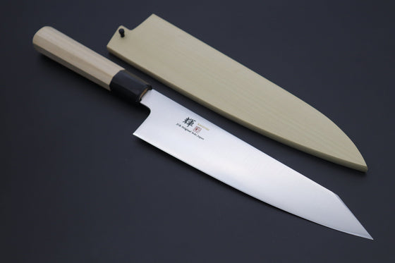 Kagayaki Wa Gyuto KV-8KES Kiritsuke Gyuto240mm(9.4inch) / ES (Extra Sharpness) / Right Handed JCK Original Kagayaki Basic WA Series VG-10 Kiritsuke Gyuto (210mm to 270mm, 3 sizes)