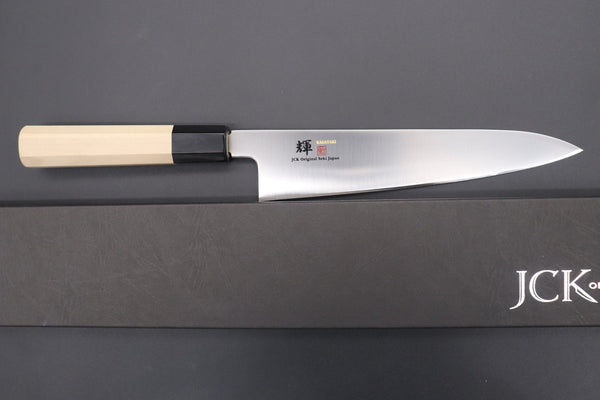 Kagayaki Wa Gyuto JCK Original Kagayaki Basic WA Series VG-10 Wa Gyuto (210mm to 270mm, 3 sizes)