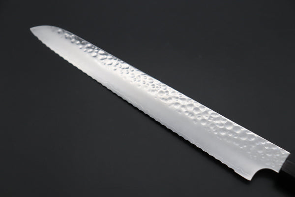 Kanetsugu Bread Knife CHW-4 Bread Knife 210mm (8.2 Inch) Kanetsugu Classic Hammered Wa Series CHW-4 Bread Knife 210mm (8.2 Inch)