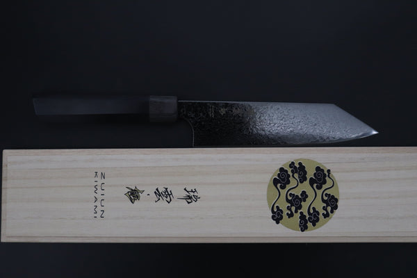 Kanetsugu bunka KZD-2極 Kiritsuke(Bunka) 180mm (7 Inch) Kanetsugu Zuiun KIWAMI 極 Series R-2 Damascus "DLC Coating" KZD-2極 Kiritsuke (Bunka) 180mm (7 Inch)