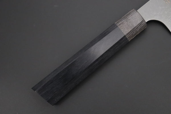 Kanetsugu bunka KZD-2極 Kiritsuke(Bunka) 180mm (7 Inch) Kanetsugu Zuiun KIWAMI 極 Series R-2 Damascus "DLC Coating" KZD-2極 Kiritsuke (Bunka) 180mm (7 Inch)