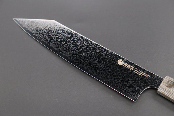 Kanetsugu Kiritsuke KZD-3極 Kiritsuke(Bunka) 210mm (8.2 Inch) Kanetsugu Zuiun KIWAMI 極 Series R-2 Damascus "DLC Coating" KZD-3極 Kiritsuke (Bunka) 210mm (8.2 Inch)