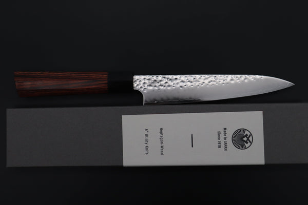 Kanetsugu Wa Petty CHW-1 Wa Petty 150mm (5.9 Inch) Kanetsugu Classic Hammered Wa Series CHW-1 Wa Petty 150mm (5.9 Inch)