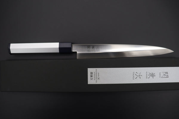 Kanetsugu Yanagiba Kanetsugu Hybrid Wa Bocho Series Yanagiba (210mm to 270mm, 3 sizes)