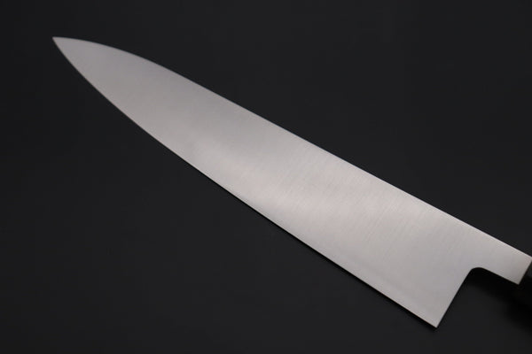 Masamoto Wa Gyuto KS-3124KRS-2 Wa Gyuto 240mm (9.4 inch) / Marble Masamoto Original Limited Edition KS Series White Steel No.2 KS-3124KRS-2 Wa Gyuto 240mm “Quince Wood Handle & Saya”