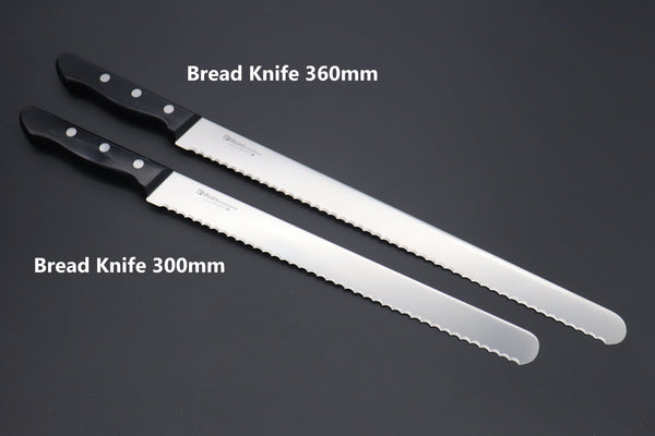 Misono Bread Knife Misono Molybdenum Steel Series Bread Knife (300mm and 360mm, 2 sizes)