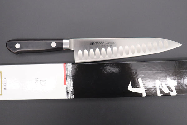 Misono Gyuto Misono Molybdenum Steel with Dimples Series Gyuto (180mm to 300mm, 5 sizes)