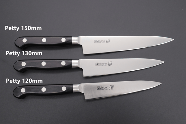 Misono Petty No.832 Petty130mm(5.1inch) / Right Handed Misono 440 Series Petty (120mm to 150mm, 3 sizes)