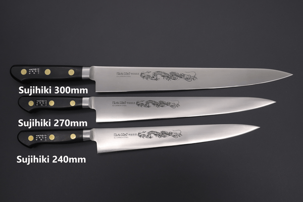 Misono Sujihiki Misono Sweden Steel Series Sujihiki (240mm to 360mm, 5 sizes)