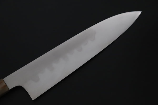 Mizuno Tanrenjo Wa Gyuto Mizuno Tanrenjo — Special Orders & Limited Editions Akitada Honyaki DX Blue Steel No.2 Series - Wa Gyuto 240mm (9.4 Inch, MT-2)