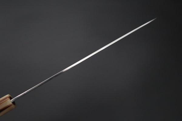 Mizuno Tanrenjo Wa Gyuto Mizuno Tanrenjo — Special Orders & Limited Editions Akitada Honyaki DX Blue Steel No.2 Series - Wa Gyuto 240mm (9.4 Inch, MT-2)