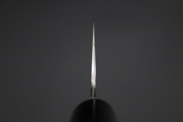 Mizuno Tanrenjo Wa Gyuto Mizuno Tanrenjo — Special Orders & Limited Editions Akitada Honyaki DX Blue Steel No.2 Series - Wa Gyuto 240mm (9.4 Inch, MT-3)