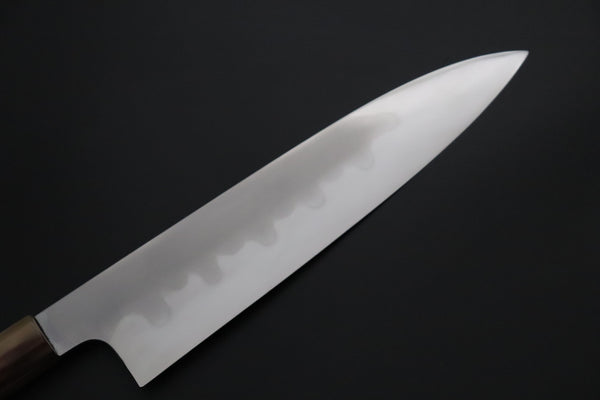 Mizuno Tanrenjo Wa Gyuto Mizuno Tanrenjo — Special Orders & Limited Editions Akitada Honyaki White Steel Series - Wa Gyuto 240mm (9.4 Inch, MT-5)