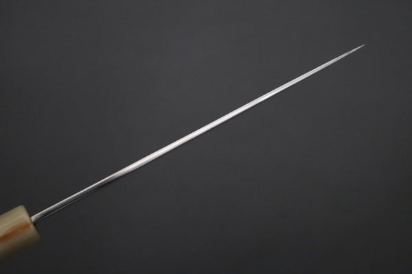 Mizuno Tanrenjo Wa Petty Mizuno Tanrenjo — Special Orders & Limited Editions Akitada Honyaki White Steel Series - Wa Petty 150mm (5.9 Inch, MT-7)
