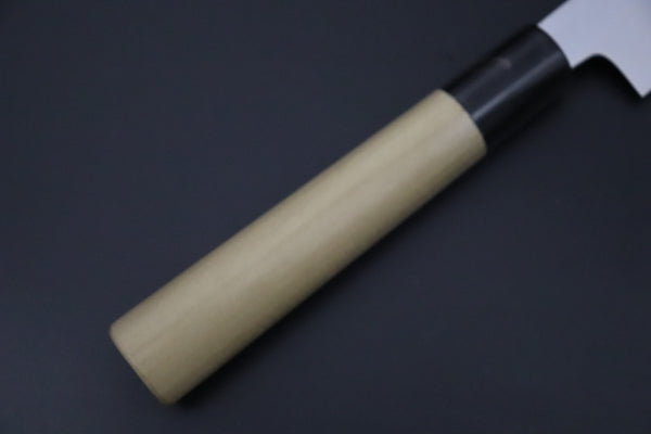 Mizuno Tanrenjo Yanagiba Left Handed Version ! GF-5L Yanagiba 300mm(11.8inch) / D Shaped Magnolia Wooden Handle "Left Handed Version !" Mizuno Tanrenjo Akitada Hontanren Series Blue Steel No.2 GF-5L Yanagiba 300mm