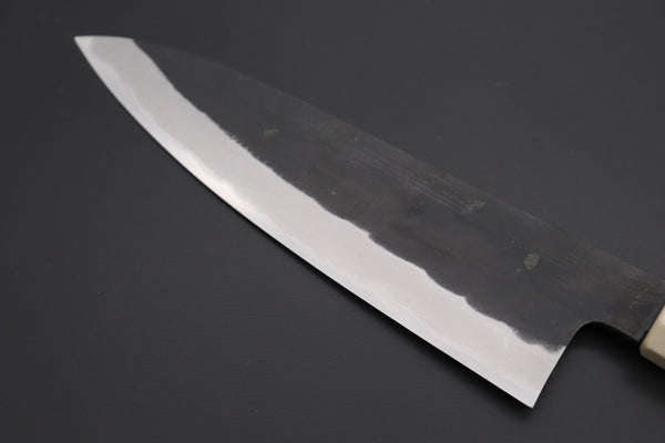 Mutsumi Hinoura Wa Gyuto Mutsumi Hinoura White Steel No.1 Kurouchi Series MW1-7 Wa Gyuto 210mm (8.2 Inch)