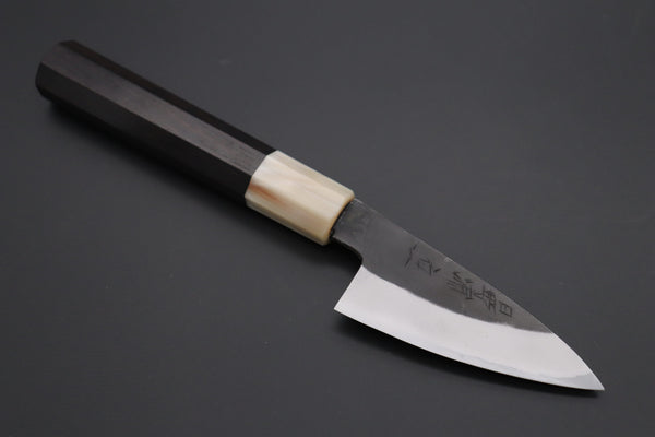 Mutsumi Hinoura Wa Paring Mutsumi Hinoura White Steel No.1 Kurouchi Series MW1-1 Wa Paring 85mm (3.3 Inch)