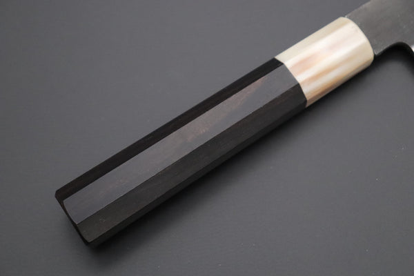 Mutsumi Hinoura Wa Petty Mutsumi Hinoura White Steel No.1 Kurouchi Series MW1-2 Wa Petty 125mm (4.9 Inch)
