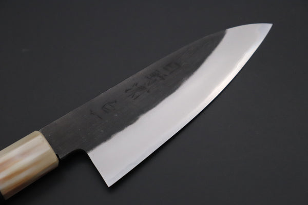 Mutsumi Hinoura Wa Petty Mutsumi Hinoura White Steel No.1 Kurouchi Series MW1-2 Wa Petty 125mm (4.9 Inch)