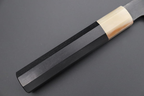 Mutsumi Hinoura Wa Santoku Mutsumi Hinoura White Steel No.1 Kurouchi Series MW1-4 Wa Santoku 170mm (6.6 Inch)