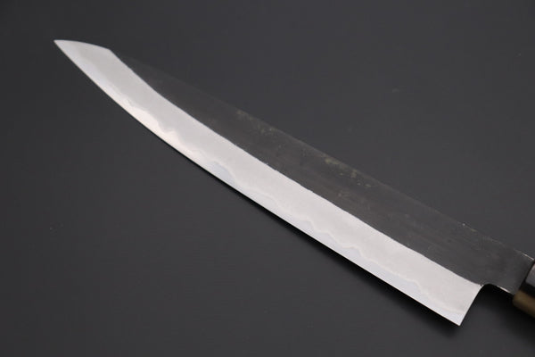 Mutsumi Hinoura Wa Sujihiki Mutsumi Hinoura White Steel No.1 Kurouchi Series MW1-9 Wa Sujihiki 240mm (9.4 Inch)
