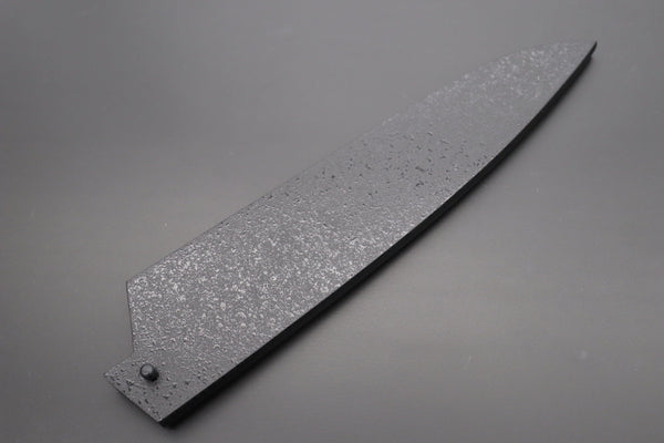 Others Accessories Black Lacquered Wooden Saya for Misono UX10 No.713 Gyuto 240mm(UX10 Dimples No.763 Gyuto240mm)