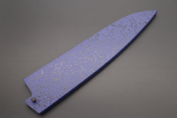 Others Accessories Blue Lacquered Wooden Saya for Gyuto 210mm