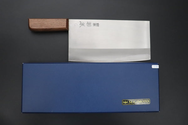 Others Chinese Cleaver Sugimoto Virgin Carbon Steel No.6 Chinese Cleaver 220mm (8.6inch)