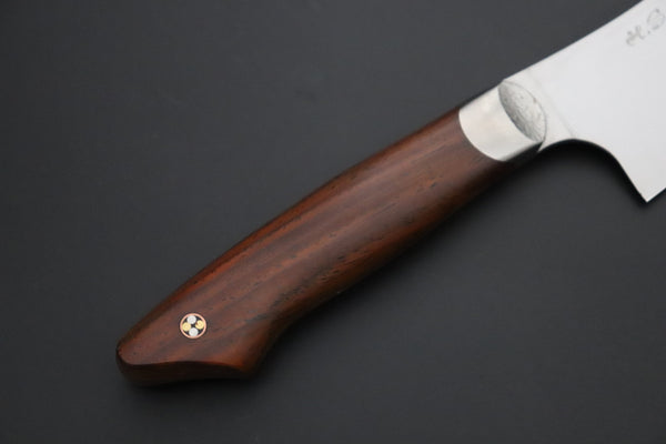 Others Gyuto Master Hiroshi Saito SH-12 Custom Sweden Stainless Steel (Mono-Steel) Gyuto 195mm (7.6 inch, Cocobolo Wood Handle)