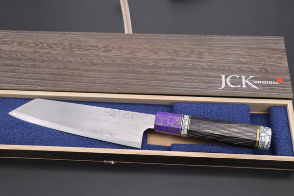 Shirou-Kunimitsu Bunka Shirou-Kunimitsu TAMAHAGANE “JEWEL STEEL” Series SKTJ-5 Bunka 190mm (7.4 Inch)