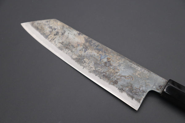 Shirou-Kunimitsu Bunka Shirou-Kunimitsu White Steel No.2 Kurouchi Series SK-4 Bunka 190mm (7.4 Inch)