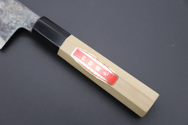 Shirou-Kunimitsu Bunka Shirou-Kunimitsu White Steel No.2 Kurouchi Series SK-4 Bunka 190mm (7.4 Inch)