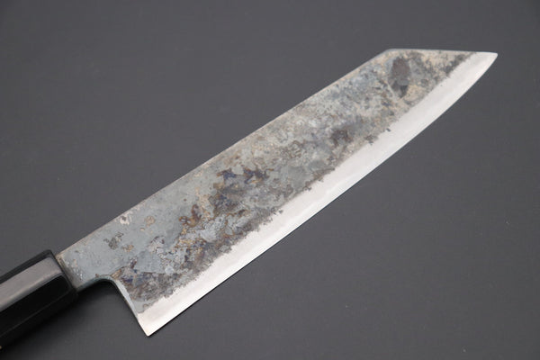 Shirou-Kunimitsu Bunka Shirou-Kunimitsu White Steel No.2 Kurouchi Series SK-4 Bunka 190mm (7.4 Inch)