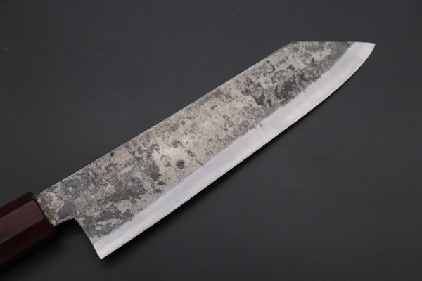 Shirou-Kunimitsu Bunka Shirou-Kunimitsu White Steel No.2 Kurouchi Series Special Edition SK-4SP55 Bunka 190mm (7.4 Inch)