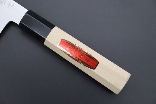 Shirou-Kunimitsu Nakiri Shirou-Kunimitsu Blue Steel No.2 Natural Beauty Series SKB-3 Nakiri 165mm (6.4 Inch)