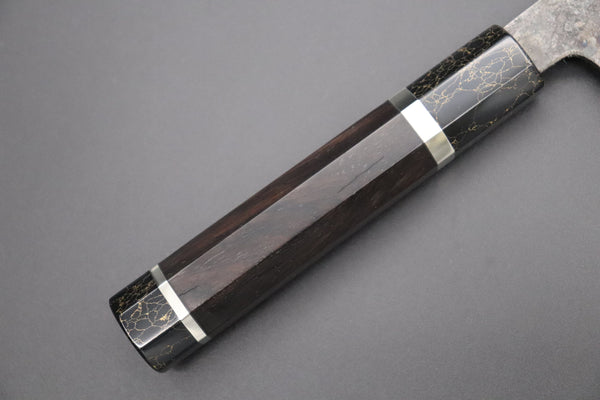 Shirou-Kunimitsu Nakiri Shirou-Kunimitsu White Steel No.2 Kurouchi Series Special Edition SK-3SP42 Nakiri 165mm (6.4 Inch)