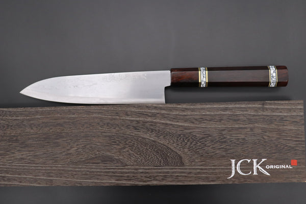 Shirou-Kunimitsu Wa Gyuto Shirou-Kunimitsu TAMAHAGANE “JEWEL STEEL” Series SKTJ-13 Wa Gyuto 200mm (7.9 Inch)