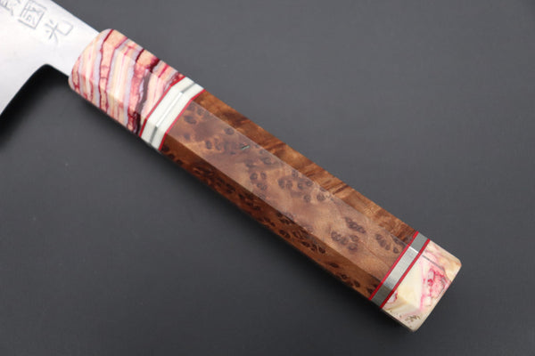 Shirou-Kunimitsu Wa Gyuto Shirou-Kunimitsu TAMAHAGANE “JEWEL STEEL” Series SKTJ-17 Wa Gyuto 240mm (9.4 Inch)