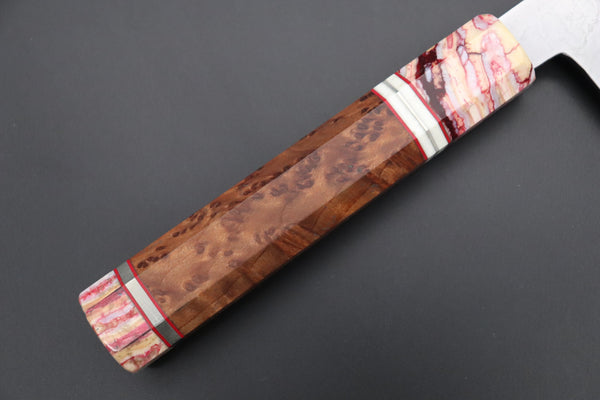 Shirou-Kunimitsu Wa Gyuto Shirou-Kunimitsu TAMAHAGANE “JEWEL STEEL” Series SKTJ-17 Wa Gyuto 240mm (9.4 Inch)