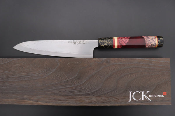Shirou-Kunimitsu Wa Gyuto Shirou-Kunimitsu TAMAHAGANE “JEWEL STEEL” Series SKTJ-7 Wa Gyuto 200mm (7.9 Inch)