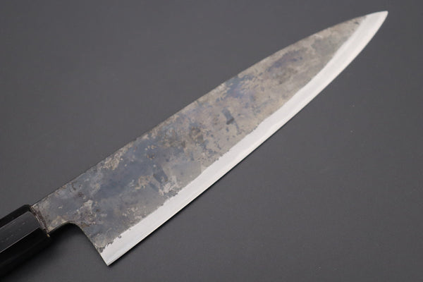 Shirou-Kunimitsu Wa Gyuto Shirou-Kunimitsu White Steel No.2 Kurouchi Series SK-5 Wa Gyuto 210mm (8.2 Inch)