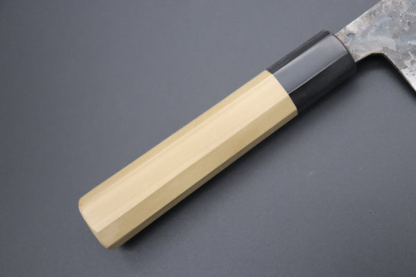 Shirou-Kunimitsu Wa Gyuto Shirou-Kunimitsu White Steel No.2 Kurouchi Series SK-6 Wa Gyuto 240mm (9.4 Inch)