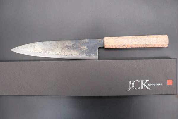 Shirou-Kunimitsu Wa Gyuto Shirou-Kunimitsu White Steel No.2 Kurouchi Series Special Edition SK-5SP32 Wa Gyuto 210mm (8.2 Inch)