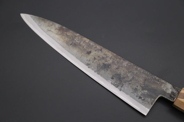 Shirou-Kunimitsu Wa Gyuto Shirou-Kunimitsu White Steel No.2 Kurouchi Series Special Edition SK-5SP44 Wa Gyuto 210mm (8.2 Inch)